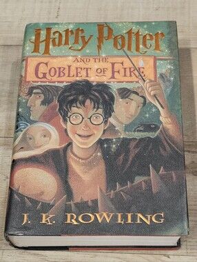 Harry Potter and the Goblet of Fire 1st Edition Jk Rowling HBK